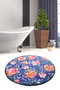 Mijölnir Alfombrilla de Baño Flowers Djt Multicolor 100 cm